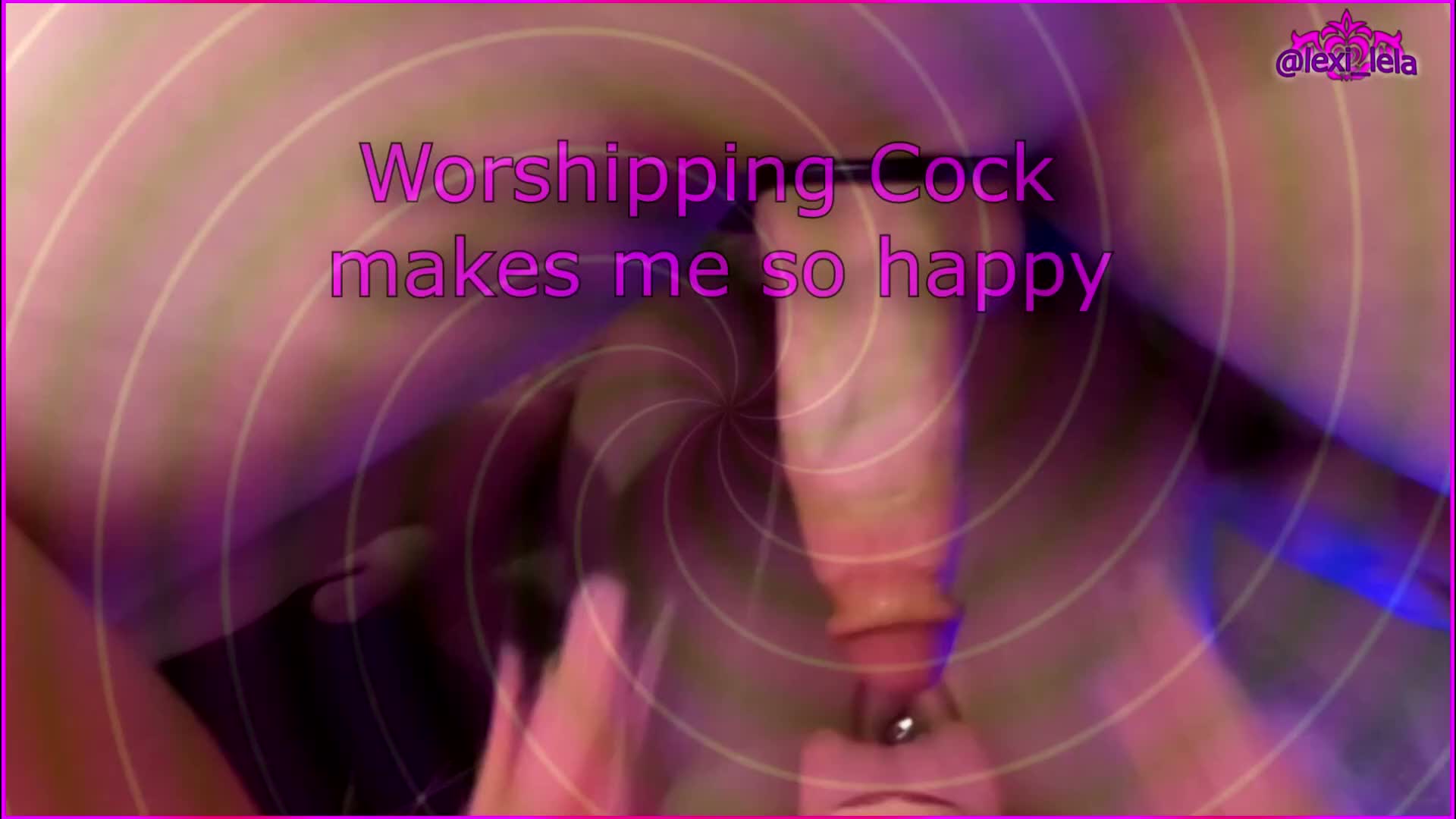 Blowjob, Caption and Cock Ring — Lexi_lela — trans