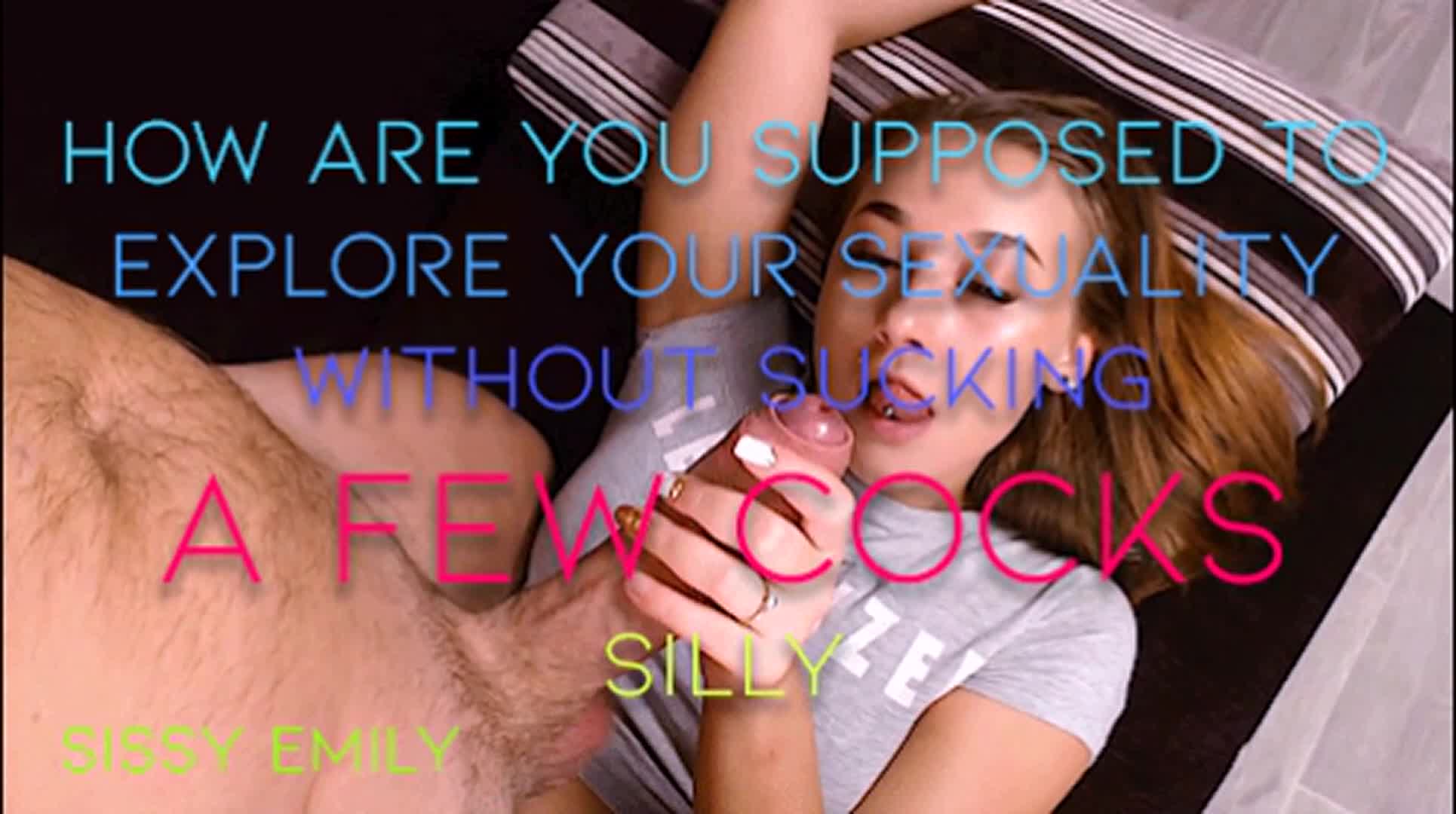 Caption Cock featuring Sissysally_sucks — sissy