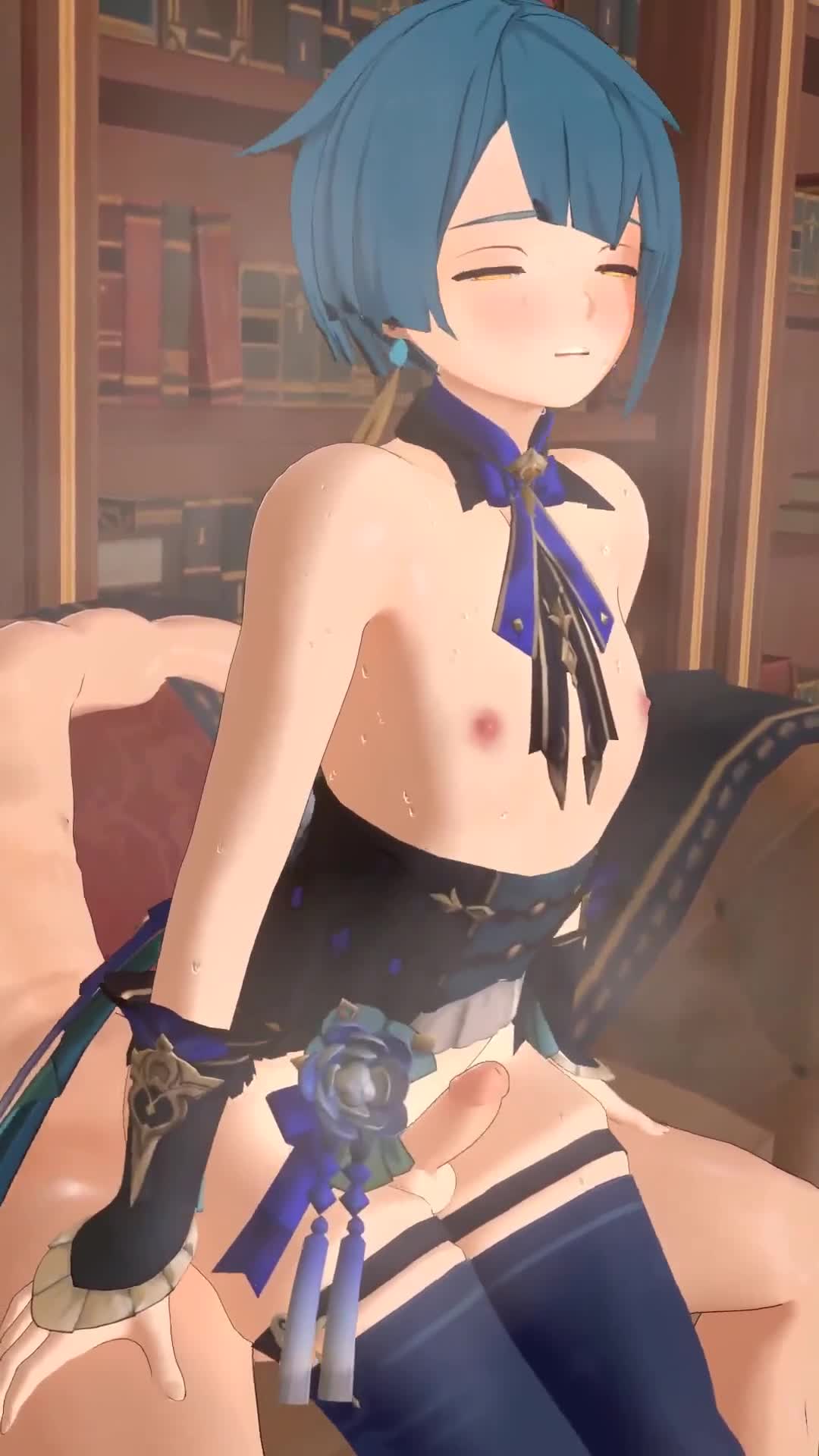 3D Anal Femboy Hentai