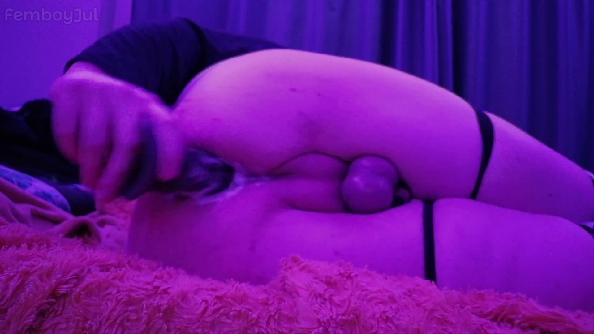 Anal Bussy Sissygasm video — femboy