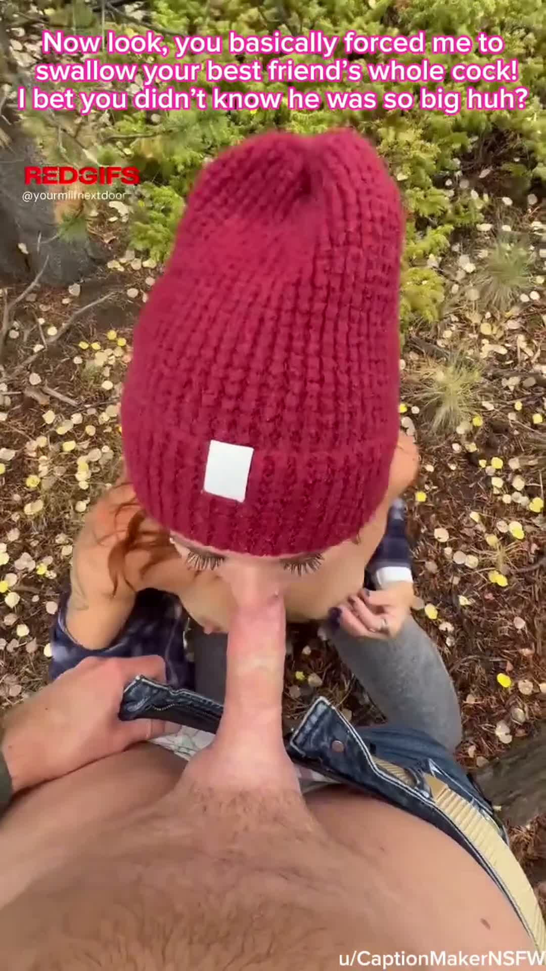 Blowjob Caption video by Clambuttocks — cuckold