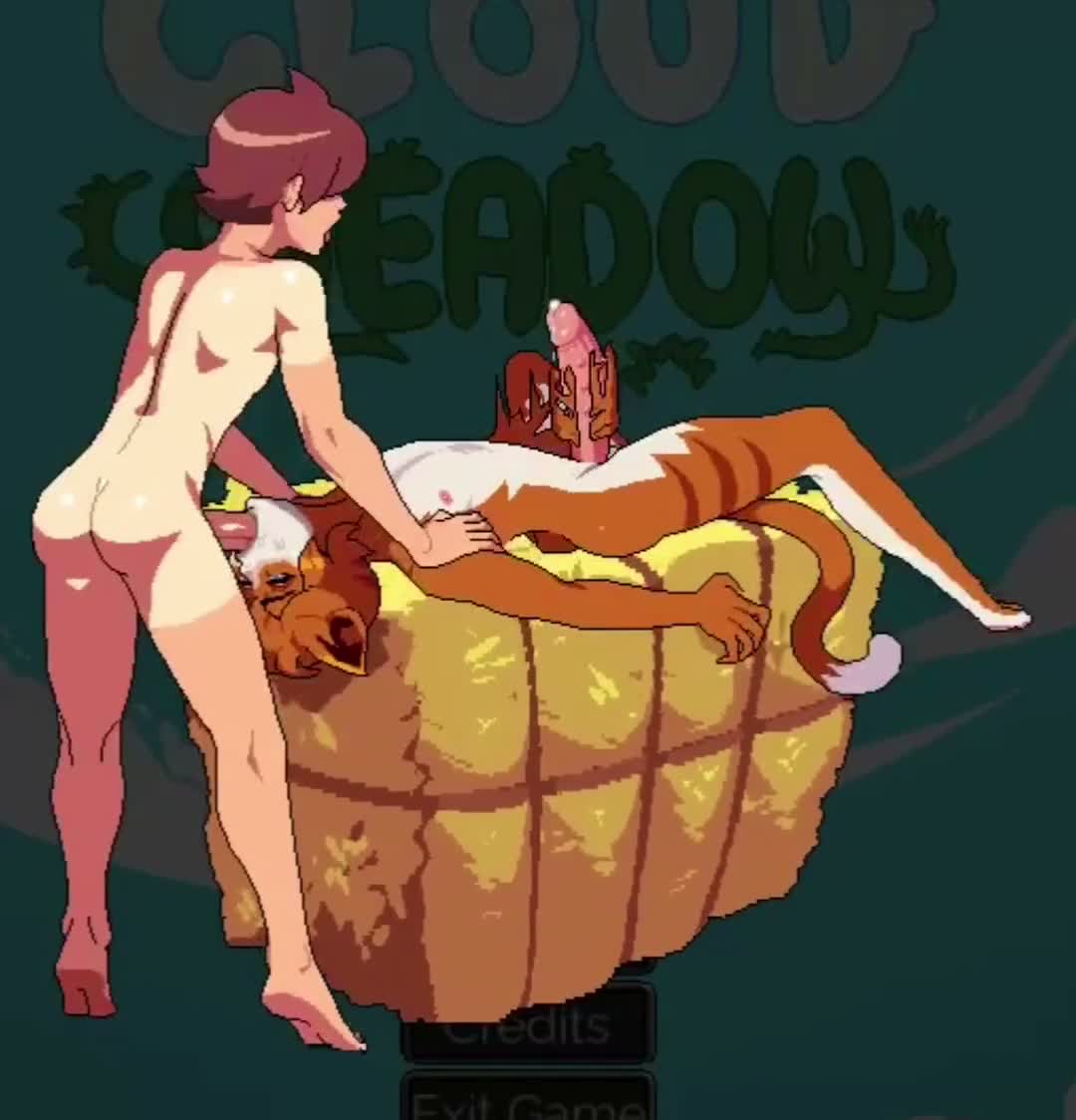 Animation, Blowjob and Cum — Femboy Hentai — face fuck