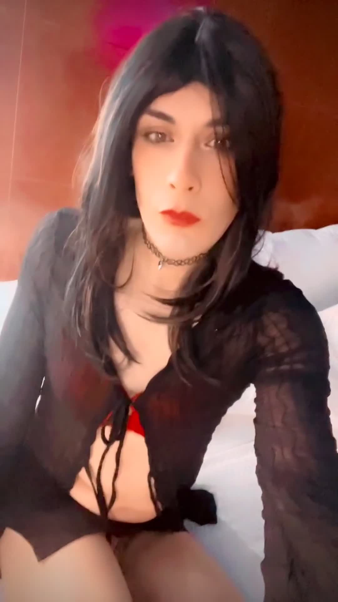 Redmarierose Brunette and Feminization — cute