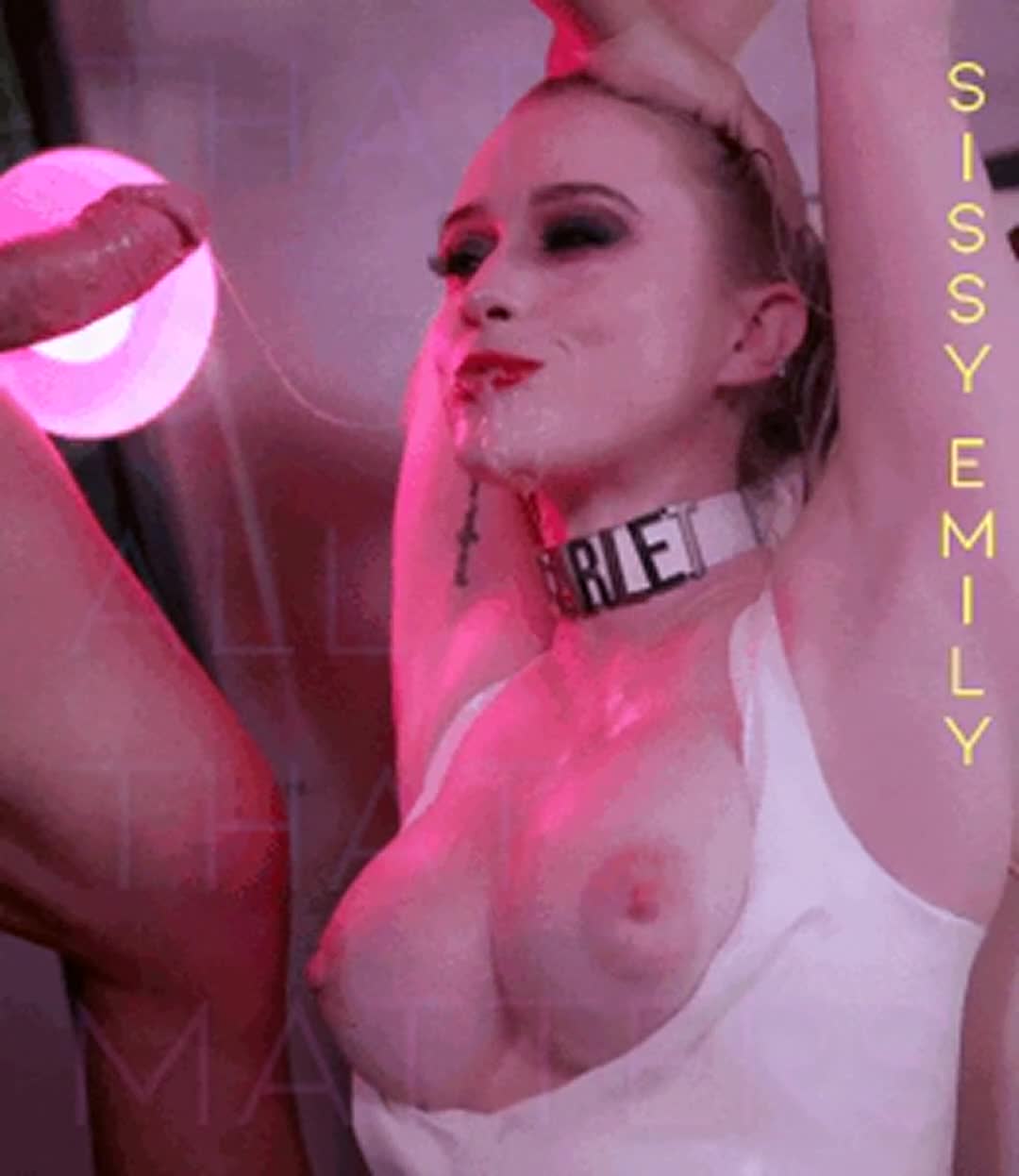 Caption Collar featuring Sissysally_sucks