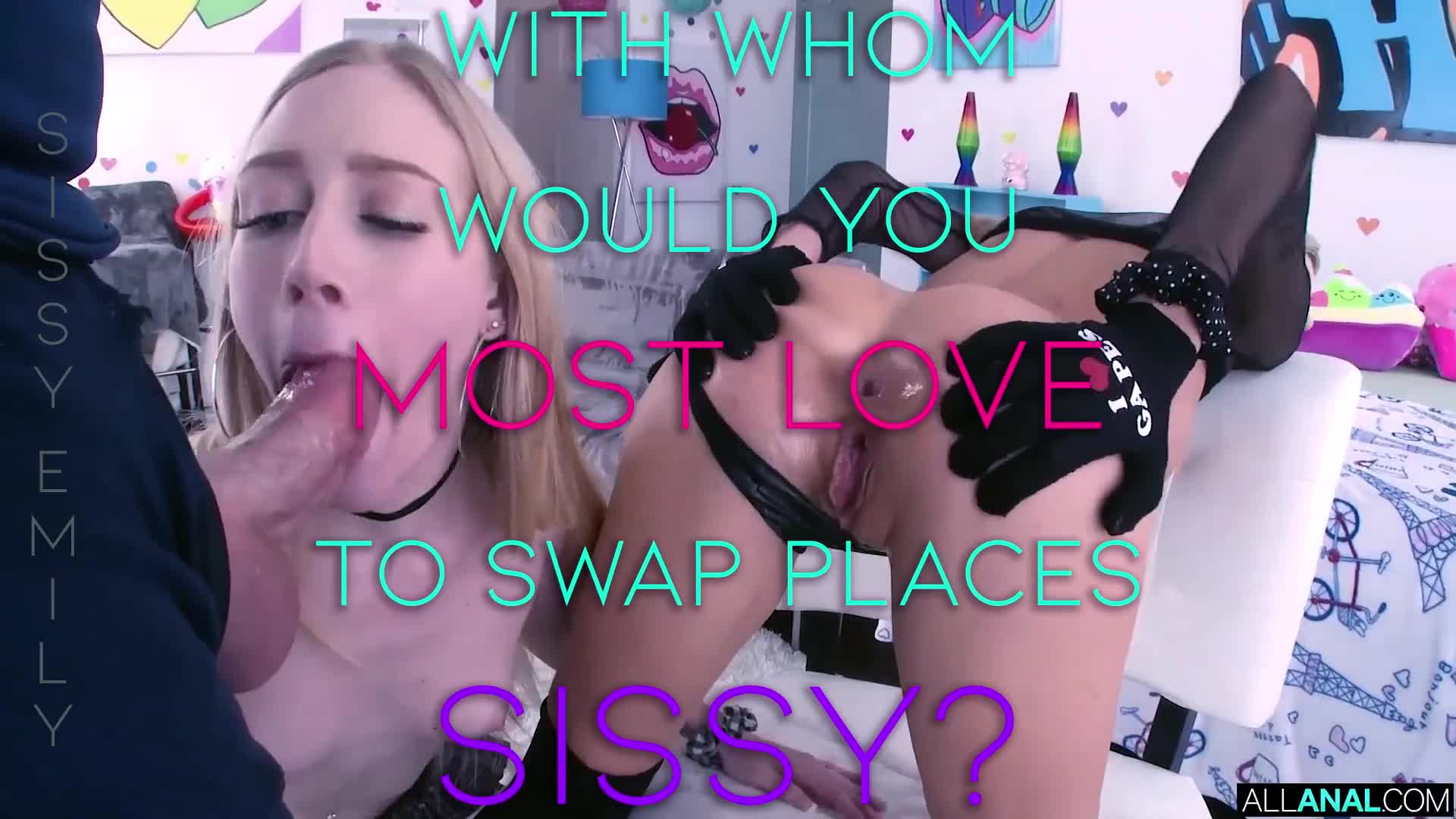 Sissysally_sucks: Anal Ass To Mouth Blowjob