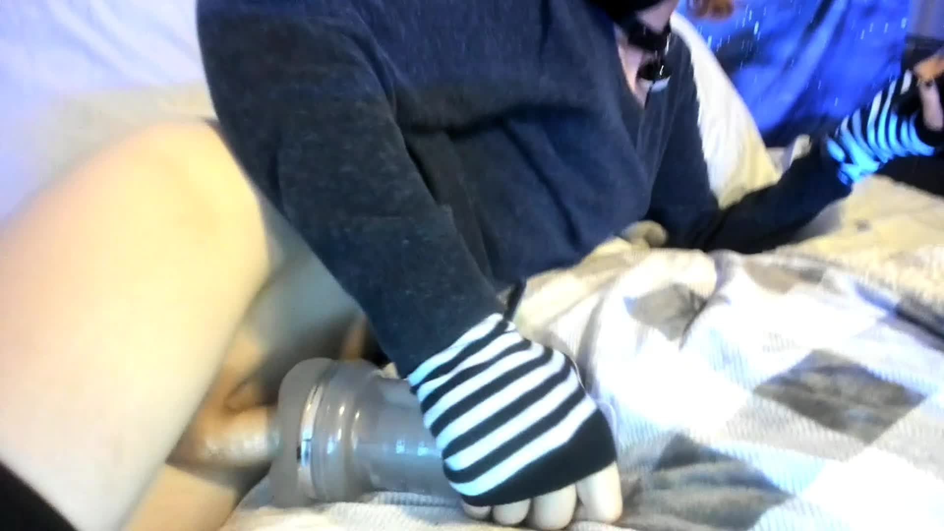 Welphare: Femboy Fleshlight Knee High Socks