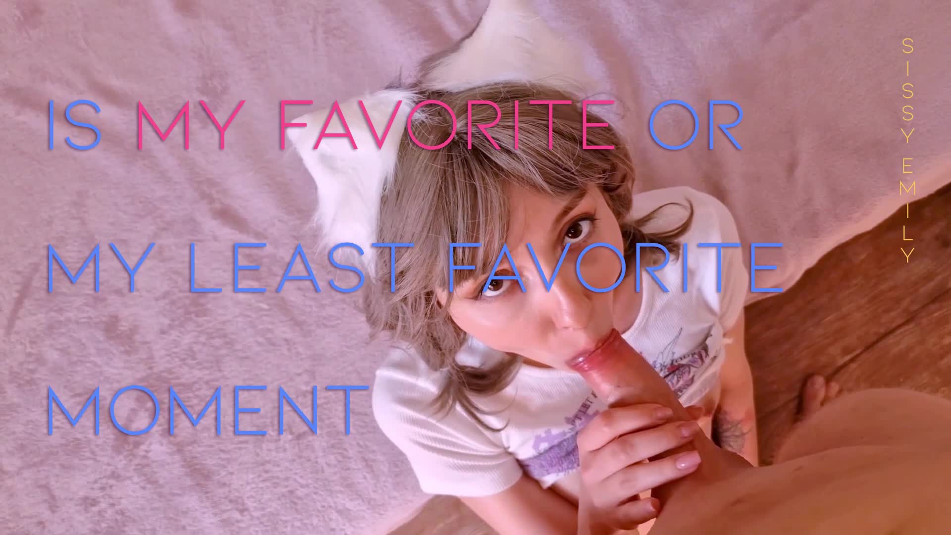 Blowjob Caption featuring Sissysally_sucks