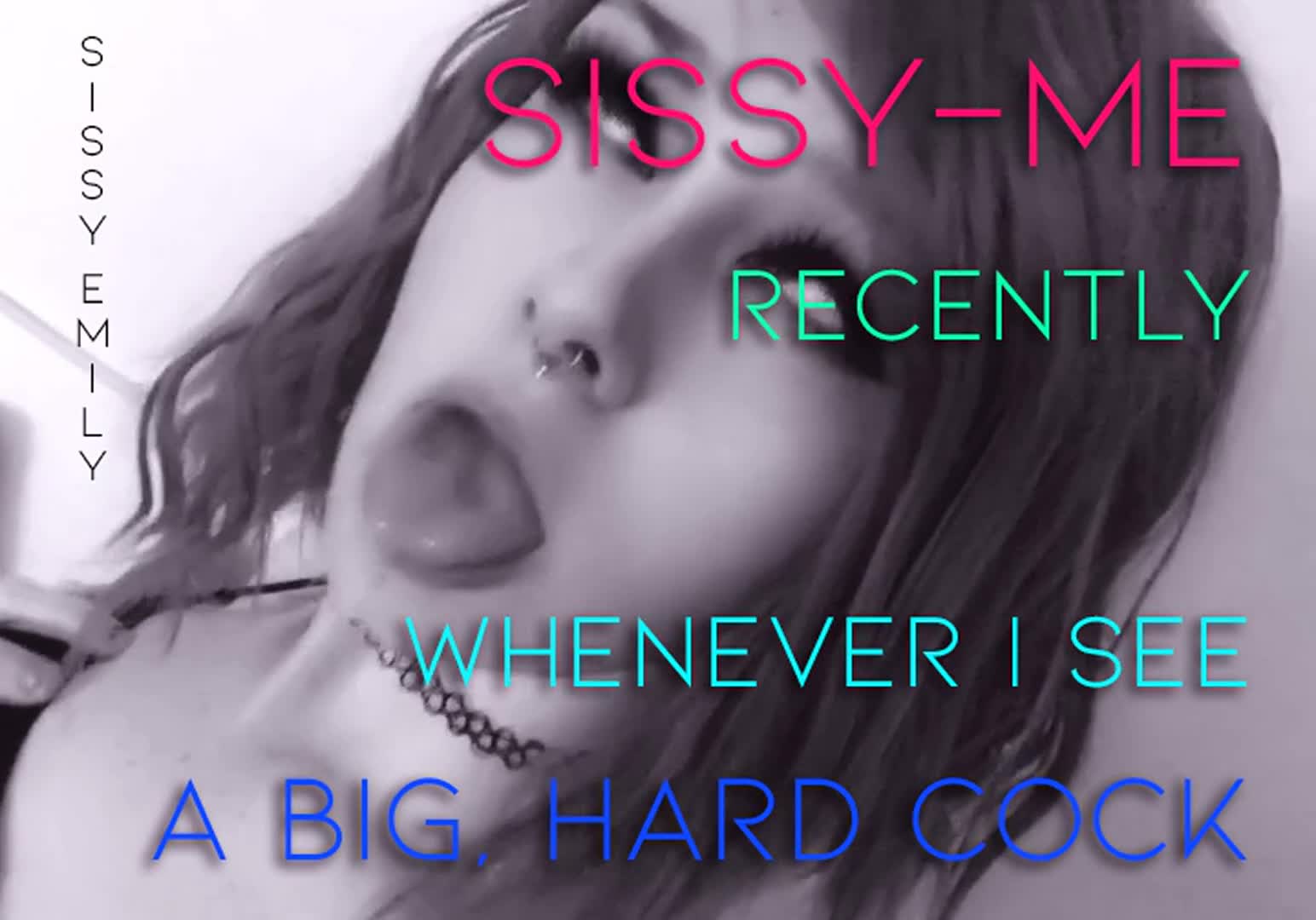 Caption Cock Worship video by Sissysally_sucks — sissy