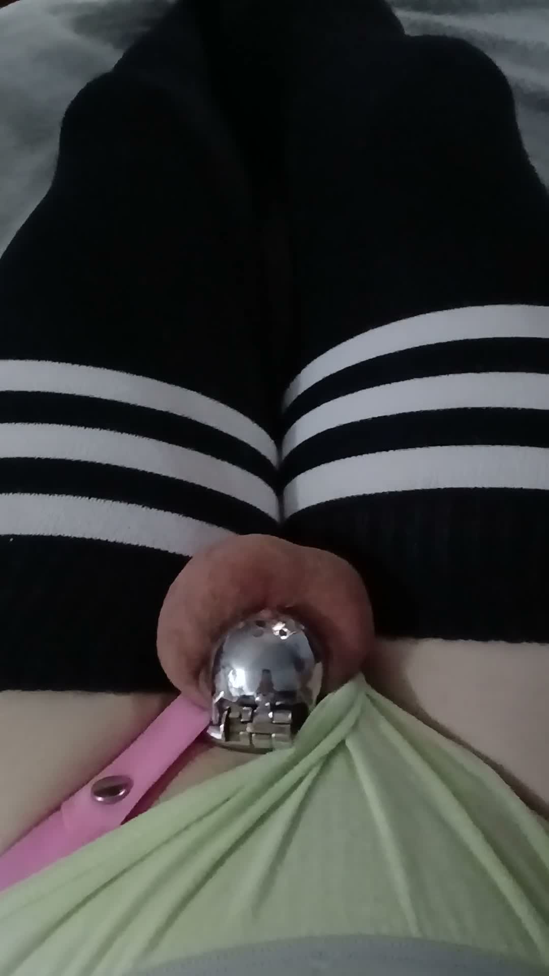Bbc Sissy: Ballbusting Caged Chastity — femboy