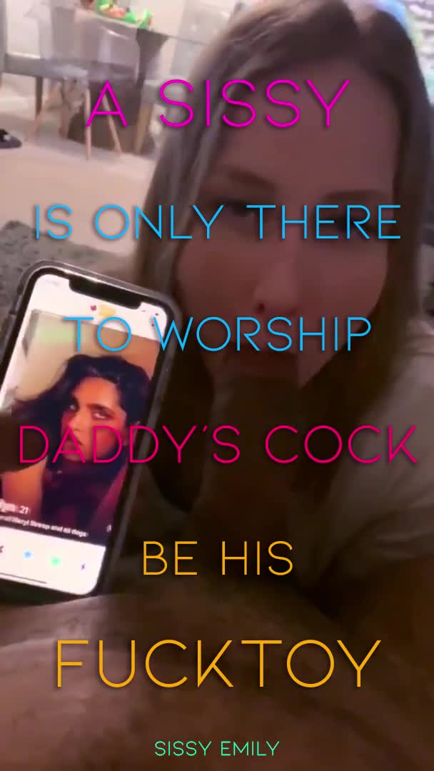 Blowjob, Caption and Cock Worship — Sissysally_sucks — sissy