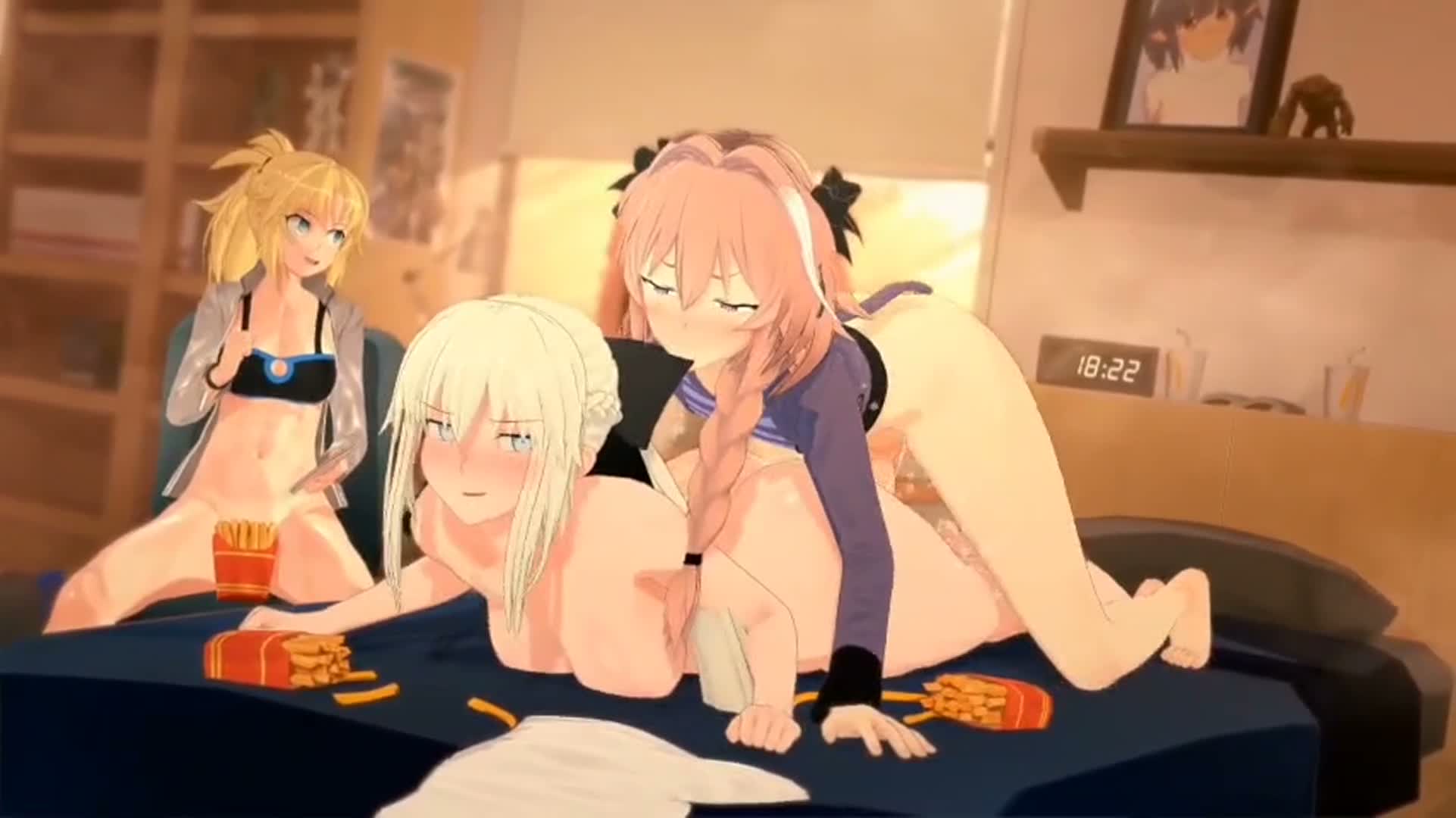 Femboy Hentai Anal and Animation