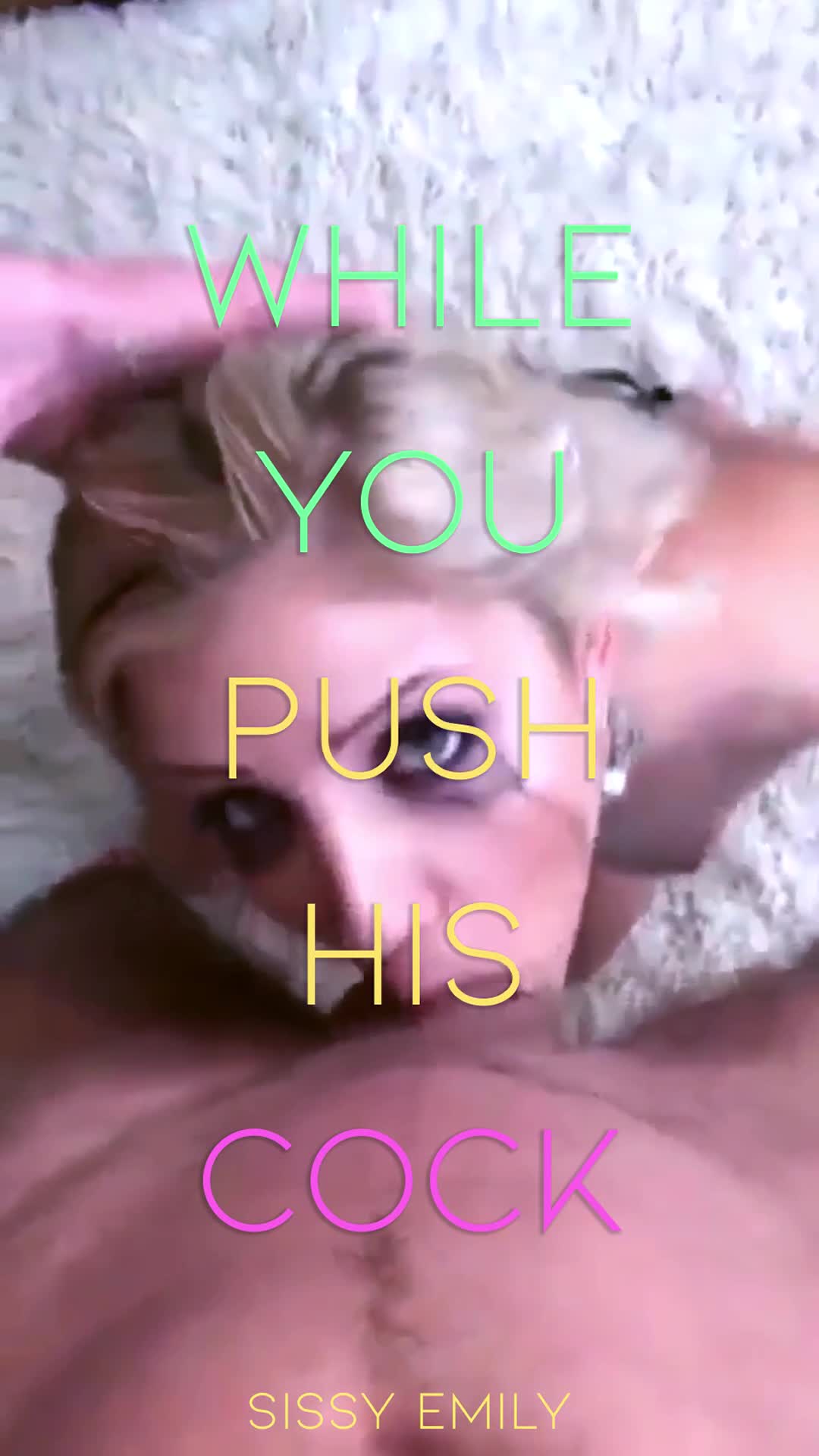 Blowjob Caption featuring Sissysally_sucks