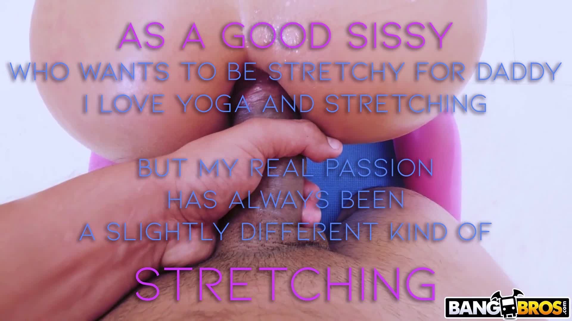 stretching